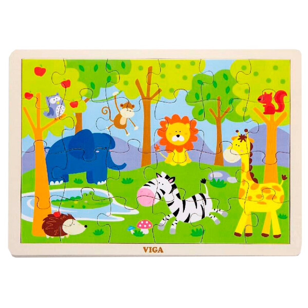 

Пазл Viga Toys Сафари 24 элемента
