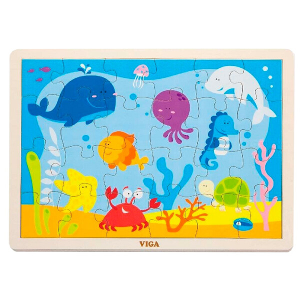 

Пазл Viga Toys Океан 24 элемента