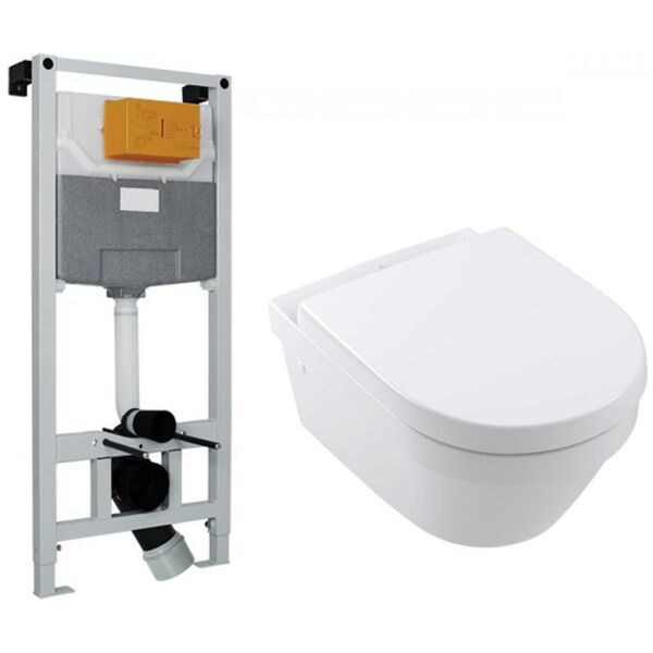 

Комплект инсталляция 3 в 1 Volle Master Neo 201010 + унитаз Villeroy&Bosch Architectura Directflush 4694HR01 с сидением Soft Close
