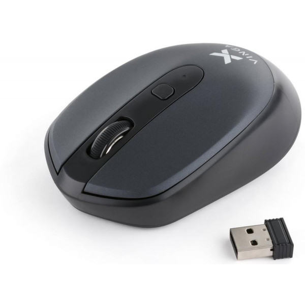 

Мышь Vinga MSW-908 Silent Click grey