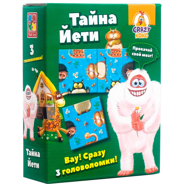 

Головоломки Vladi Toys Тайна Йети VT8055-12 (укр)