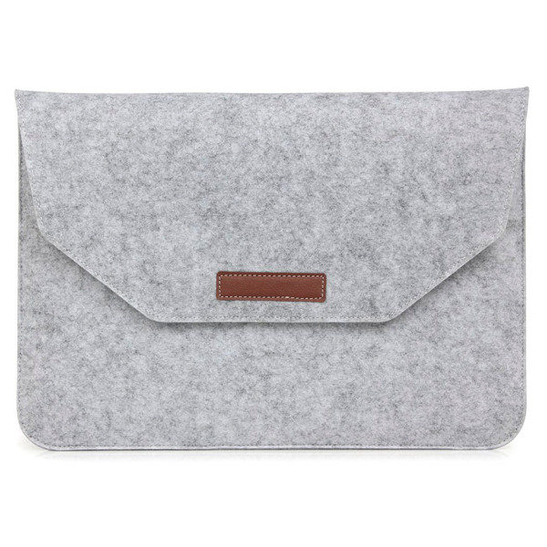 

Чехол из войлока Voground Light Grey для MacBook Air/Pro 13