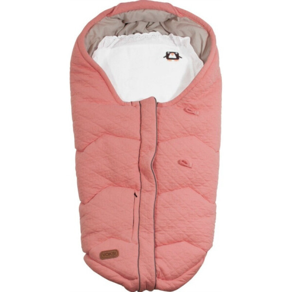 

Конверт в коляску Voksi Colibri Pink/Grey, розовый (серый)