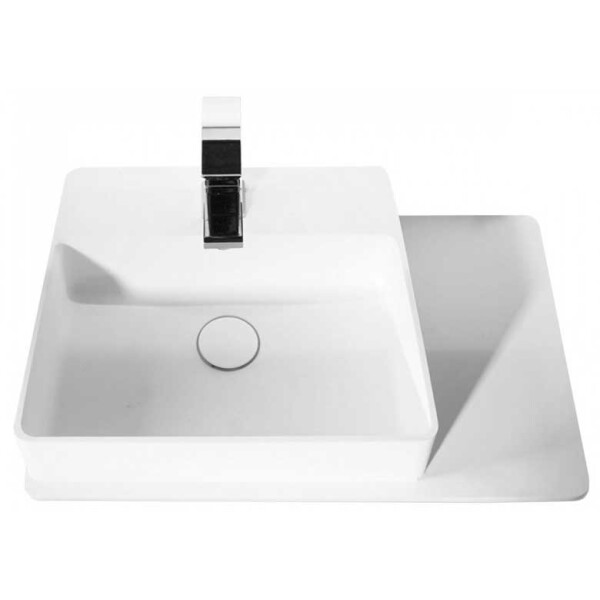 

Умывальник VOLLE Solid surface с крылом, 13-40-415