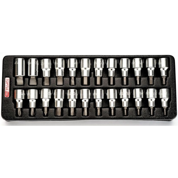 

Набор торцевых головок Toptul 1/2 "24 пр. (GAAT2402)