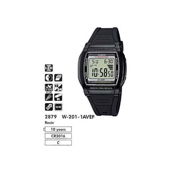 Наручные часы Casio W-201-1AVEF