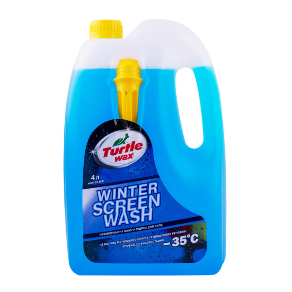 

Жидкость против обледенения для стеклоомывателя "Жидкое пламя" Turtle Wax -35ºC 4л(W-4044)