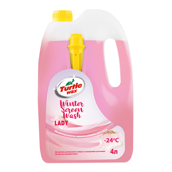 

Стеклоомыватель зимний "Жидкое пламя" Turtle Wax 4л LADy(W-4049)