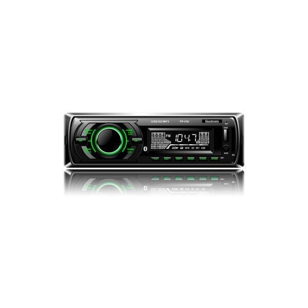 

1Din магнитола Fantom FP-316 Black/Green (W6988)