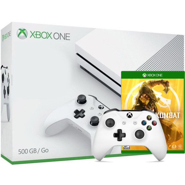 

Microsoft Xbox One S 500Gb White + Mortal Kombat 11 Special Edition (русская версия) + Wireless Controller with Bluetooth