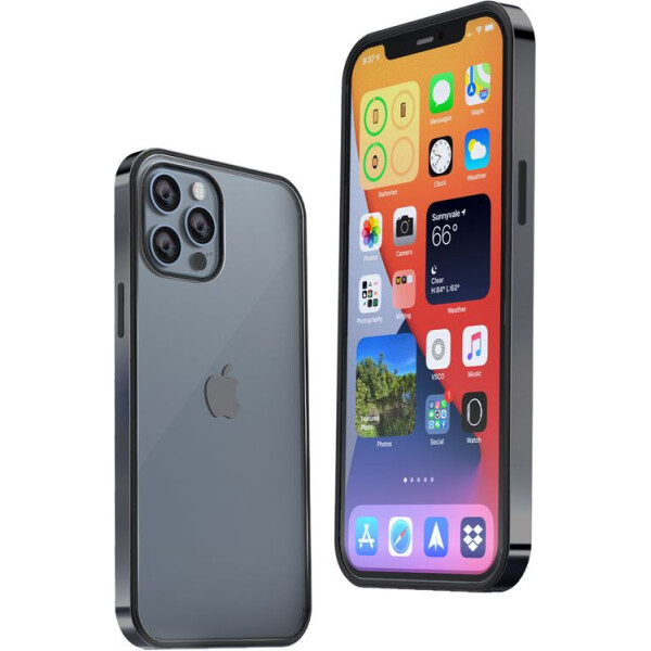 

Чехол DEF Bumper case Black для Apple iPhone 12 mini