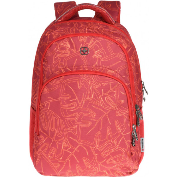 

Рюкзак Wenger Upload 16" Backpack Red Outline Print (606472)