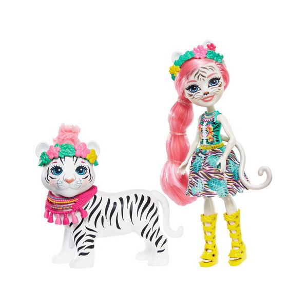 

Кукла Enchantimals Тигра Тэдли и Китти Tadley Tiger doll with Kitty GFN57