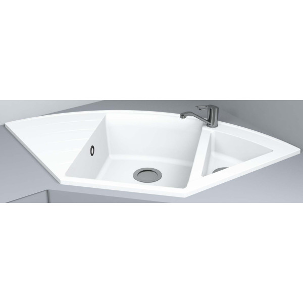 

Кухонная мойка MIRAGGIO EUROPE 1100х575х192 white