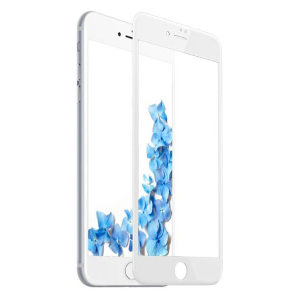 

Baseus silk screen printed full-screen, 0.2мм, глянцевое, белое для iPhone 7 Plus