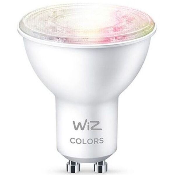 

Лампа светодиодная SMART WiZ GU10 WiZ50 GU10 350lm 2200K (WZE20195081)