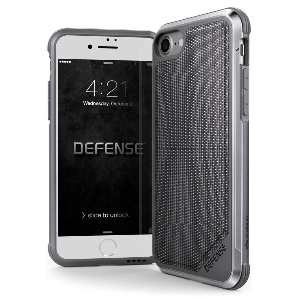 

Чехол X-Doria iPhone 7/8 / SE2 Defense Lux Ballistic Nylon серый