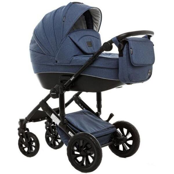 

Детская коляска универсальная 2 в 1 Biene Solo 2 Melange Blue (BSOSTRMBL/BSOCCMBL)