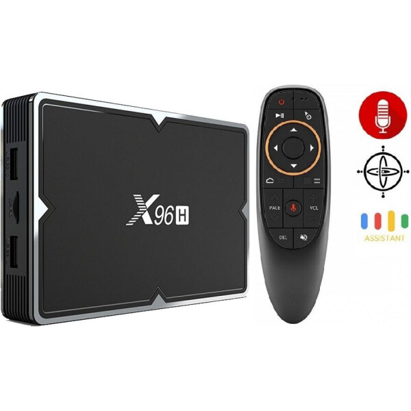 

Медиаплеер Core Tech X96H 2гб 16Гб Allwinner H603 DDR3 Андроид 9 Смарт ТВ Приставка + G10S Аэро пульт с голосовым управлением