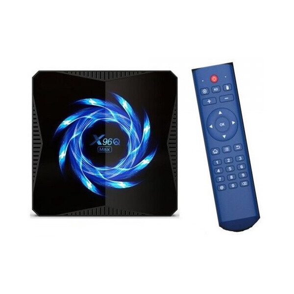 

Приставка Smart TV Медиаплеер X96Q MAX 4гб 64Гб Allwinner H616 Андроид 10