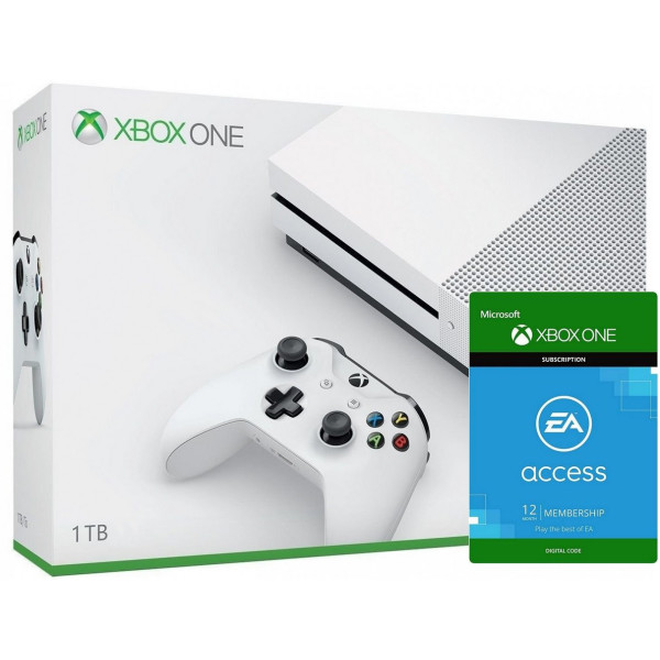 

Xbox One S White 1Tb + EA Access 12 Месяцев EU/RU