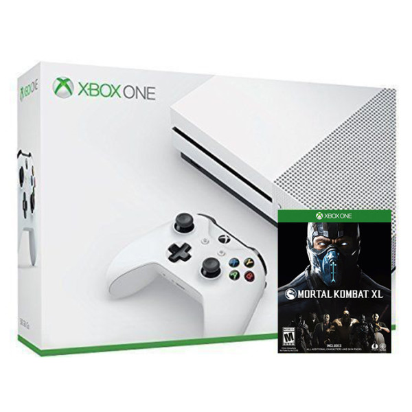 

Microsoft Xbox One S 500Gb White + Mortal Kombat XL (Расширенная гарантия 18 месяцев)