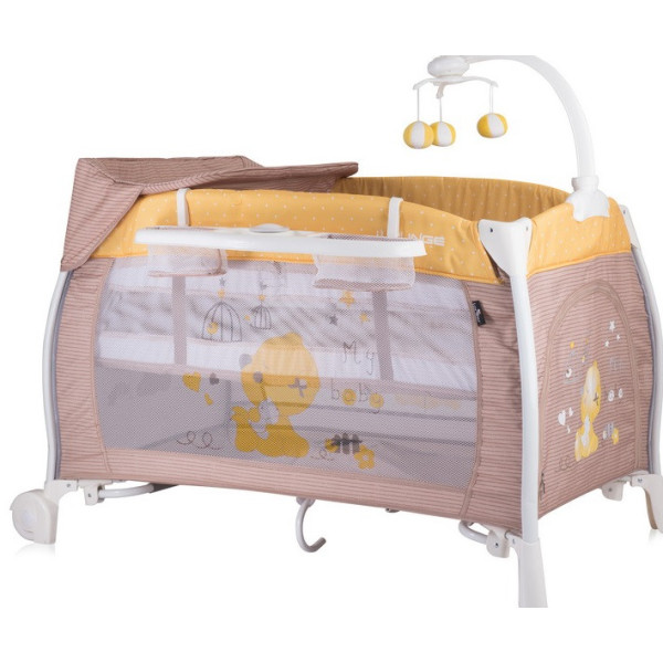 

Манеж Bertoni I LOUNGE 2L ROCKER (beige bears)