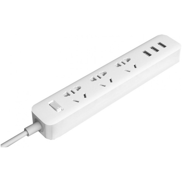 

KingMi Power Strip Set 3 + 3 USB White (QMCXB33CH)