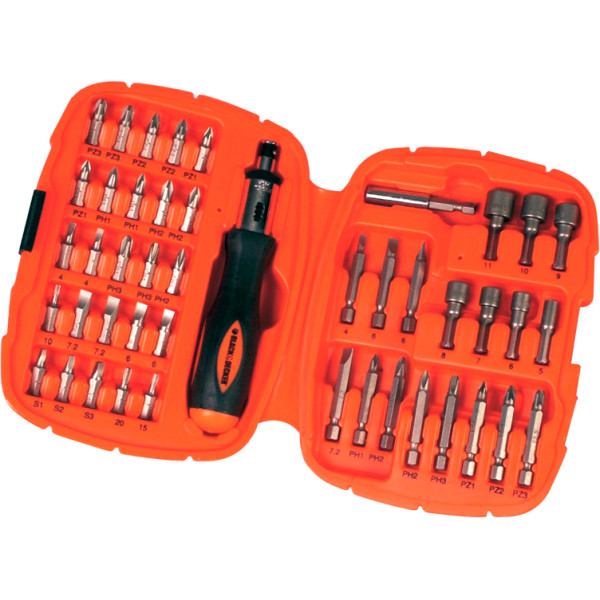 

Набор инструментов Black&Decker 45 предметов (A7039)