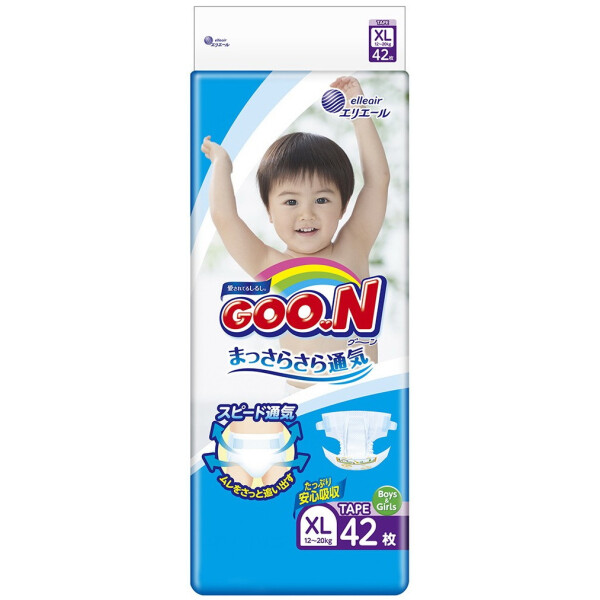 

Подгузники Goo.N XL (12 - 20 кг), 42 шт