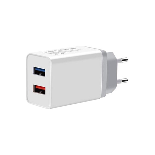

Сетевое зарядное устройство Hoco WC-210 2.4A USB white
