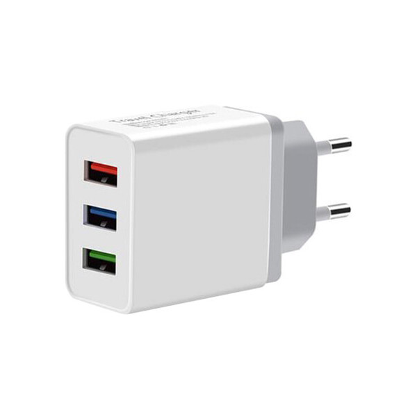 

Сетевое зарядное устройство Hoco WC-310 3A USB white