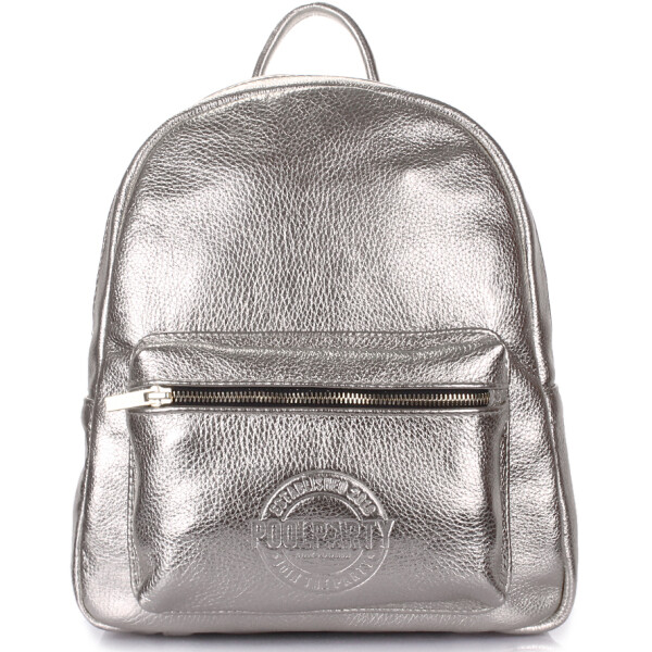 

Рюкзак женский кожаный PoolParty Xs (xs-bckpck-leather-silver)