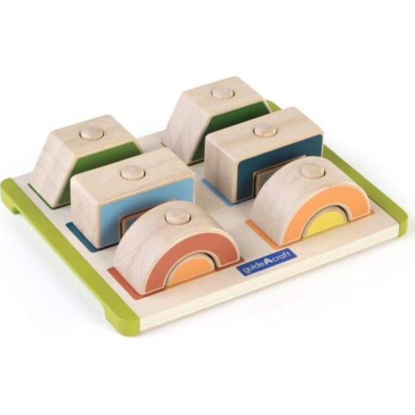 

Набор деревянных блоков Manipulatives Чередование и сочетание