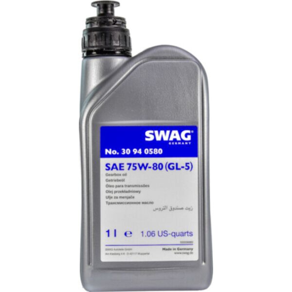

Масло трансмиссионное SWAG SAE 75W-80 1л 30940580