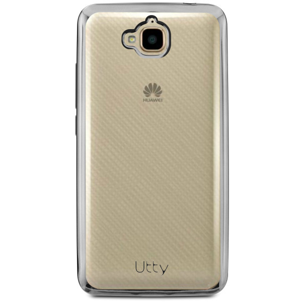 

Utty Electroplating TPU Gray для Huawei Y6 Pro