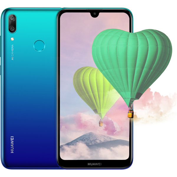 

Huawei Y7 2019 3/32 GB Aurora Blue (Синий)