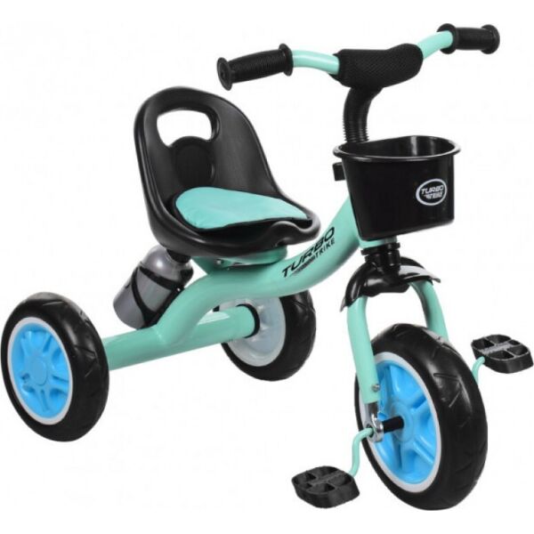 

Велосипед детский TURBOTRIKE M 3197-M-1 Трехколесный С высокой спинкой Бирюзовый (all3197-M-1)