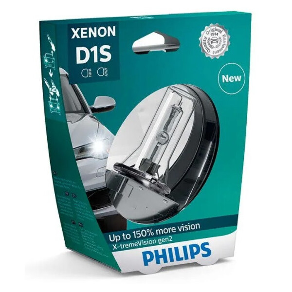 

Лампа ксенонова Philips D1S X-treme Vision gen2 +150% 85415 XV2 S1