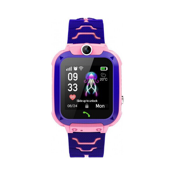 

Edelin KID Watch Детские Умные часы GPS+WiFi с влагозащитой IP67 Pink
