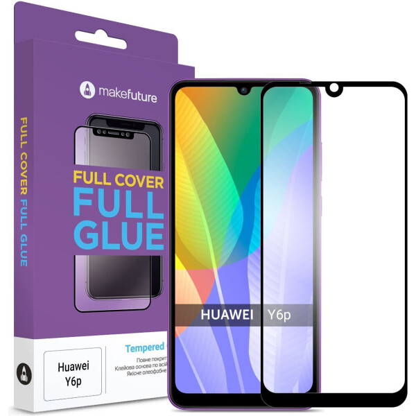 

MakeFuture Full Cover Full Glue Black для Huawei Y6P