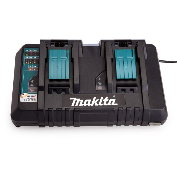 

Зарядное устройство для 2-х аккумуляторов LXT Makita DC18RD (быстрая зарядка)