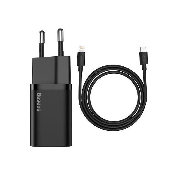 

Зарядное устройство Baseus 20W Super Si USB-C (TZCCSUP-B01) Black