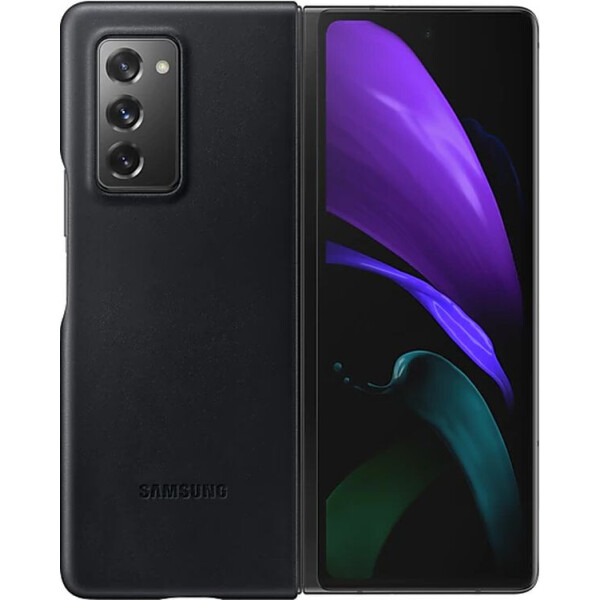 

Чехол Samsung Leather Cover Black для Z Fold 2 (EF-VF916LBEGRU)