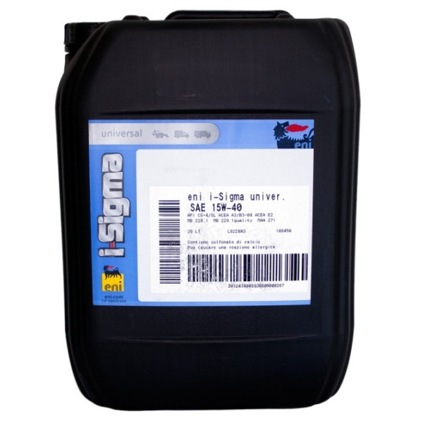 

Моторное масло ENI i-Sigma universal 10W-40 (20л)