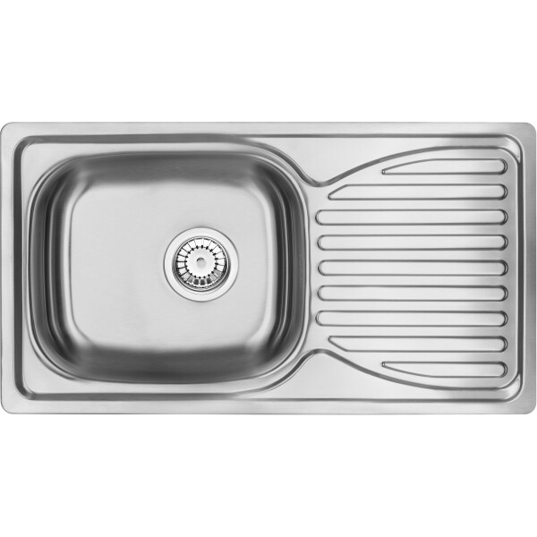 

Кухонная мойка DEANTE 1-камерная с полкой DOPPIO, 780х430х165 см