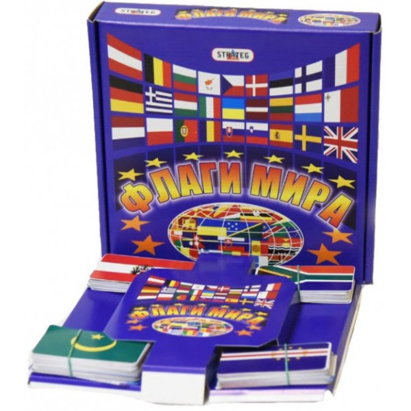 

Обучающая игра Strateg Флаги мира (709)