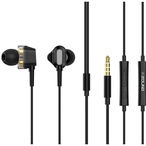 

Наушники ZOUND Twin Max Black