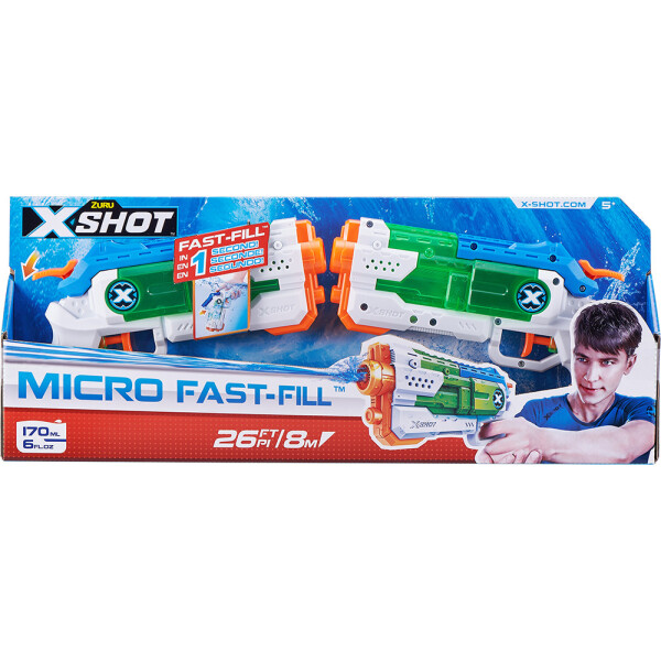 

Набор водных бластеров X -Shot Fast Fill Small (56244)