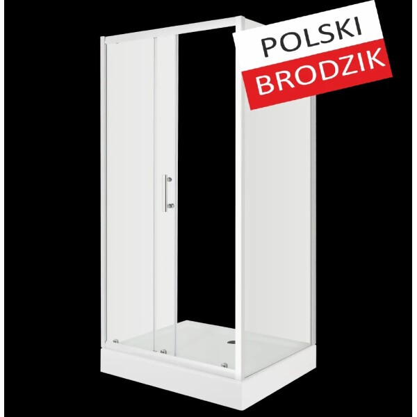 

Душевая кабина Liveno DORIS, прямоугольная с поддоном, 80х100х200 см, стекло прозрачное, КP-DORIS-15-100x80-T